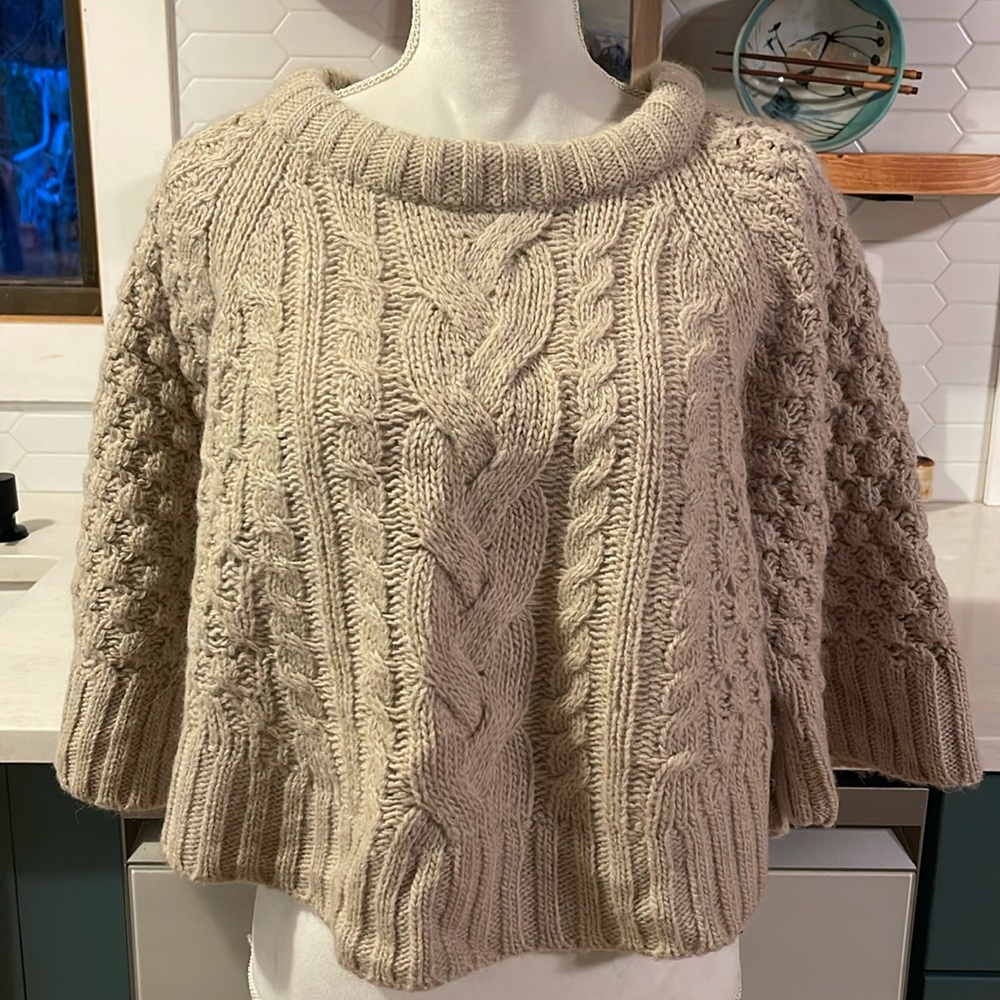 Banana Republic Italian Wool Swing Sweater